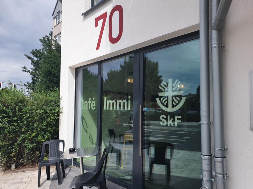 Café Immi Eingangsbereich vorne