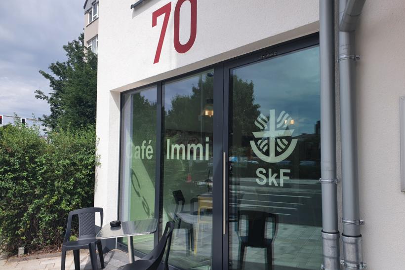 Café Immi Eingangsbereich vorne