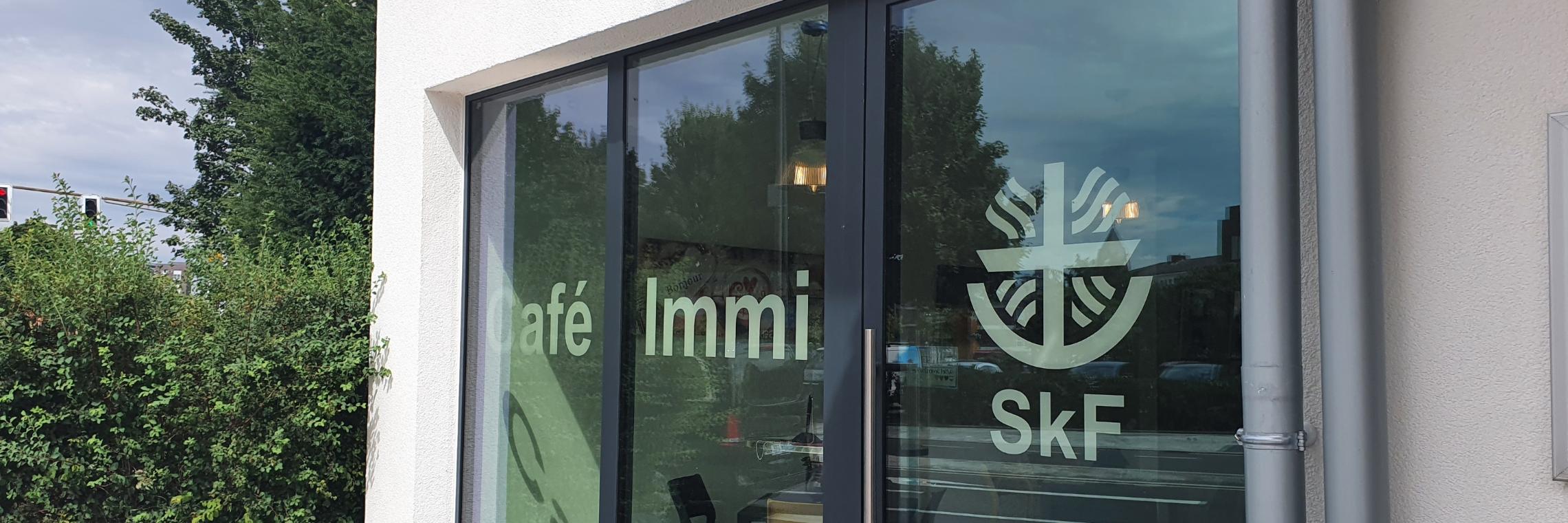 Café Immi Eingangsbereich vorne
