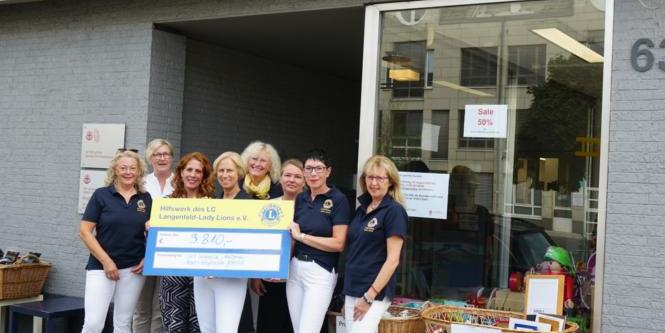 Lady Lions unterstützen ProDonna
