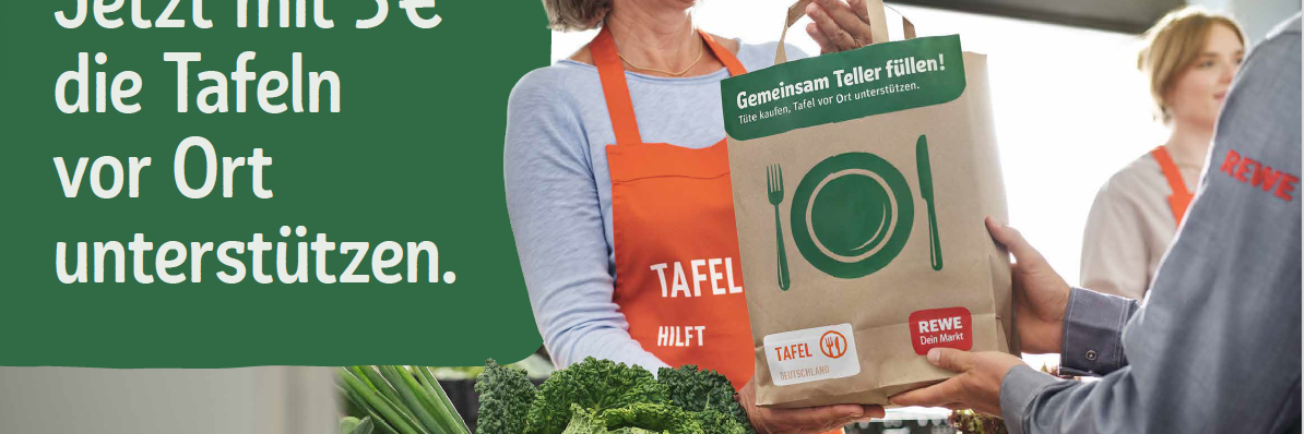 Rewe Tütenaktion 2024. Foto: Rewe