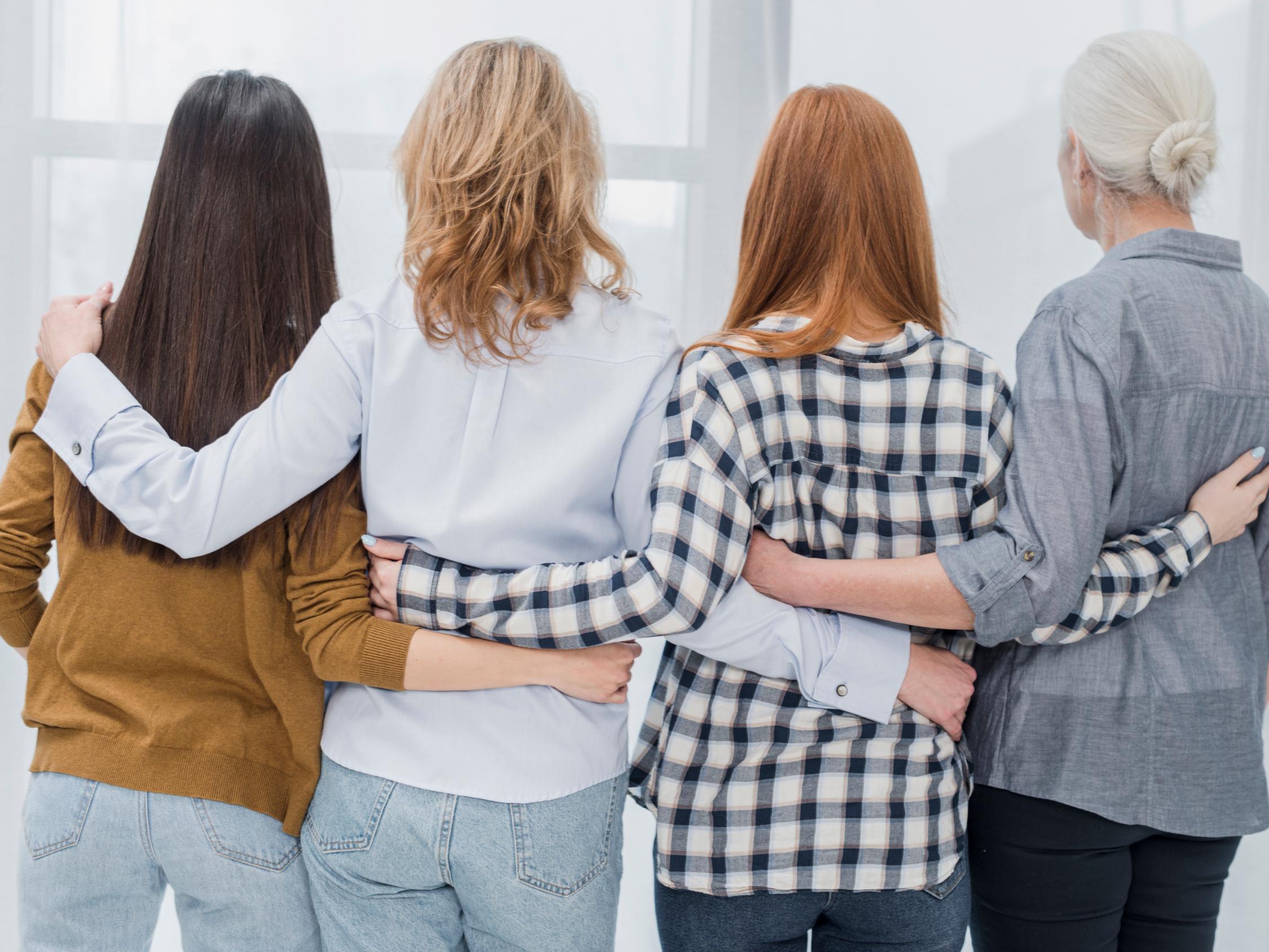 back-view-group-women-together